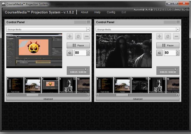 screenshot of Adobe AIR